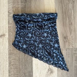 Urban Outfitters Y2K Mesh Tube Top